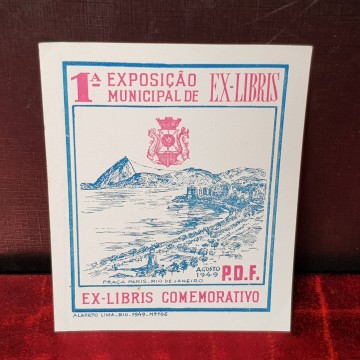 1ª Exposiçao municipal de Ex-Libris