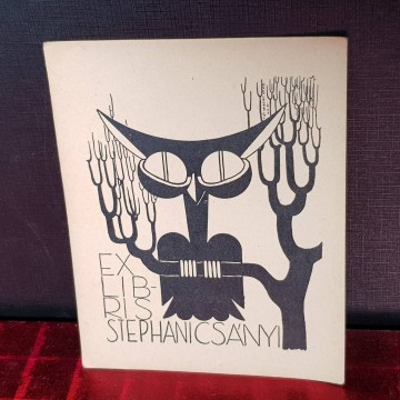 Ex Libris Stephanic Sanyi.