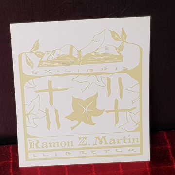 Ex Libris Ramon Z. Martín.