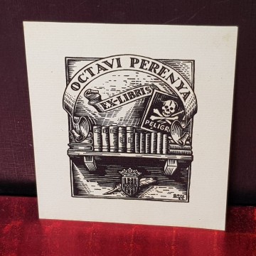 Ex-Libris Octavi Perenya.
