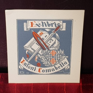 Ex-Libris Antoni Comabella.
