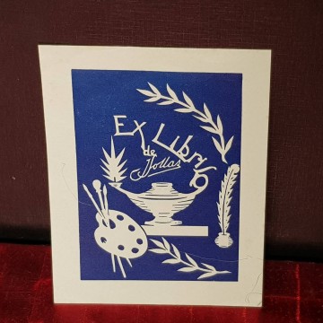 Ex-Libris José Carlos de Oliveira Sollas.