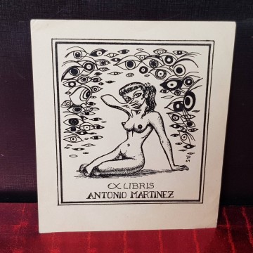 Ex libris Antoni Martínez.