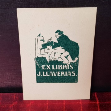 Ex libris J. Llaverias.