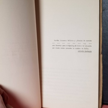 Novela original mecanografiada por Alfonso Martínez Garrido.