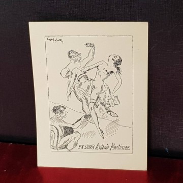 Ex-libris Antonio Martínez.