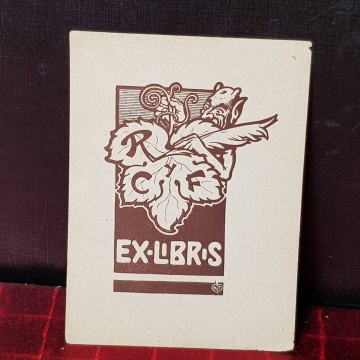 Ex-libris R C y F.