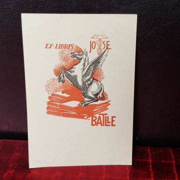 Ex-libris Jose Batlle.