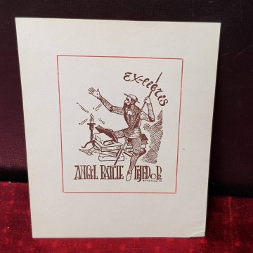 Ex-libris Ángel Batlle Tejedor.