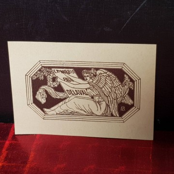 Ex-libris Paul Delaval.