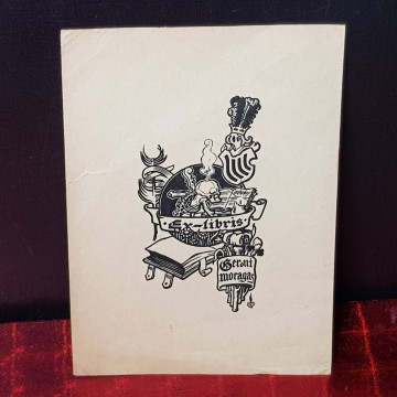 Ex-libris Geroni Moragas.