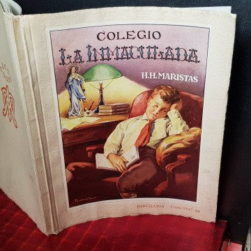 Colegio La Inmaculada, Hermanos Maristas 1947-48.