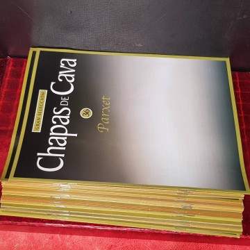 Lote 28 fascículos Gran selección chapas de cava.