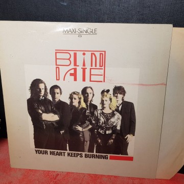 Blind Date, your heart keeps burning, Maxi-single.