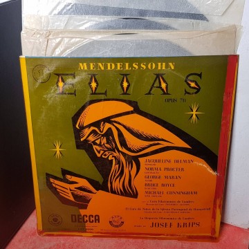 Elias, Mendelssohn, triple LP.