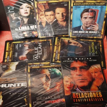 Lote 8 películas DVD nuevas.