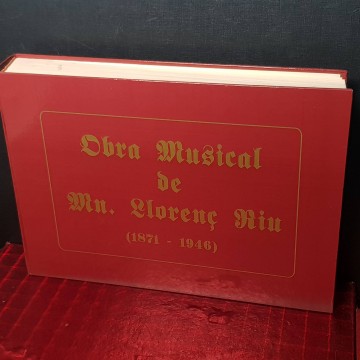 Obra musical de Mossen Llorenç Riu.