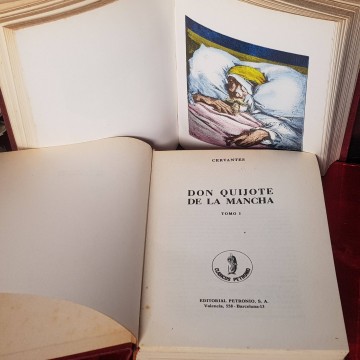 Don Quijote de la Mancha, Cervantes.