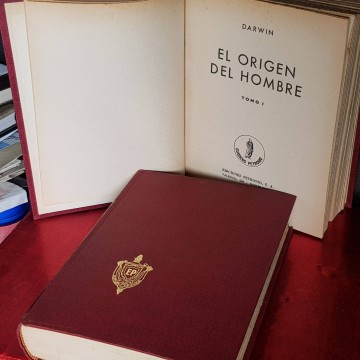 El origen del hombre, Charles Darwin.