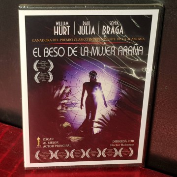 El beso de la mujer araña DVD nuevo.