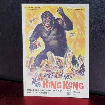 Programa de mano King Kong.