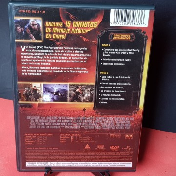 DVD las crónicas de Riddick montaje del director 2 €