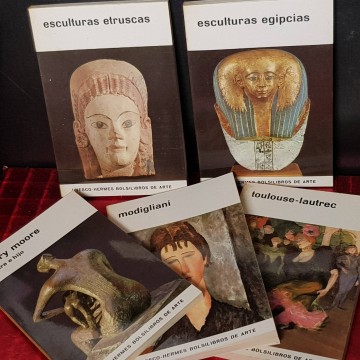 Lote 5 libros de arte.