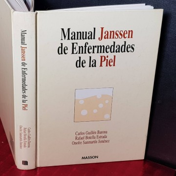 Manual Janssen de enfermedades de la piel, Carlos Guillén Barona.