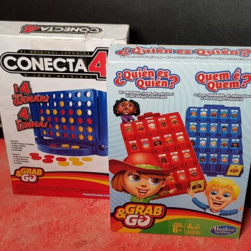 Lote juegos Conecta 4 y ¿Quién es quién?.