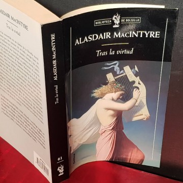 Tras la virtud, Alasdair MacIntyre.
