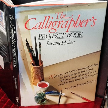 The calligrapher's project book, Susanne Haines.