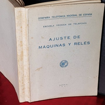 Ajuste de máquinas y relés.