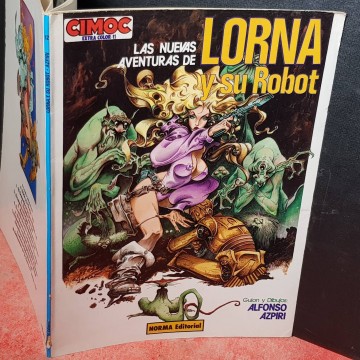 Las nuevas aventuras de Lorna y su robot, Cimoc Extra Color 12.