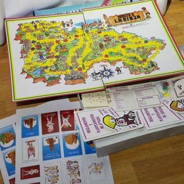 Desaparecidos en la Rioja! Juego de mesa.