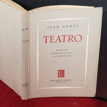 Jean Genet teatro.