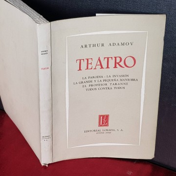 Arthur Adamov, teatro.
