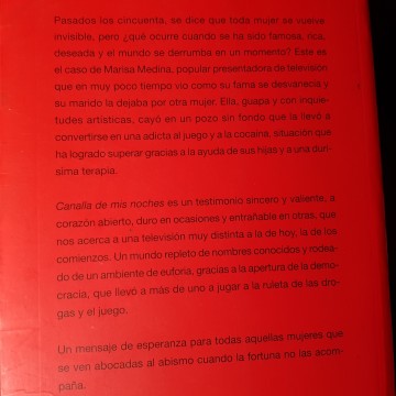 Canalla de mis noches, de Marisa Medina