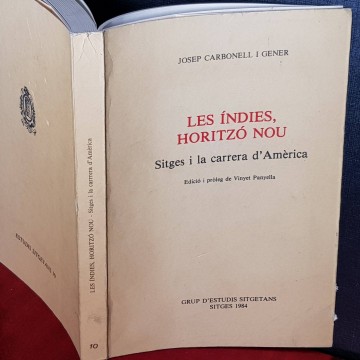 Les Índies, horitzó nou, Josep Carbonell i Gener.