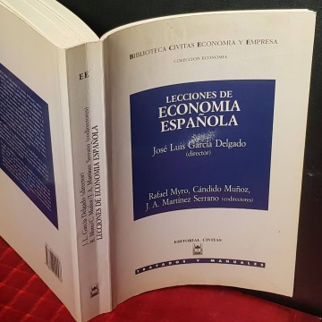 Lecciones de economía española, José Luis García Delgado.