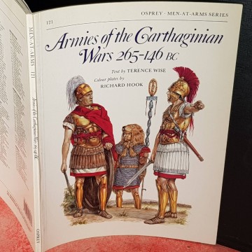 Armies of the carthaginian wars 265-146 BC. Men at arms series 121.