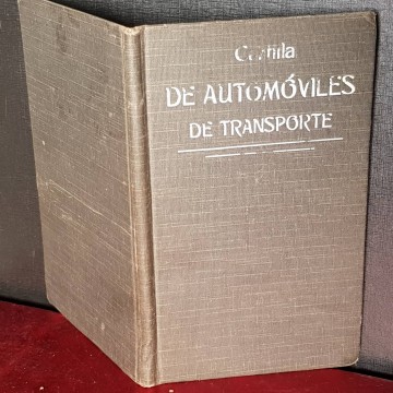 Cartilla de automóviles de transporte.
