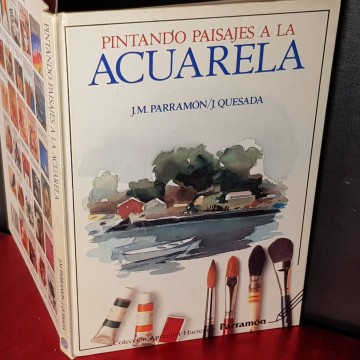 Pintando paisajes a la acuarela, J.M. Parramón.