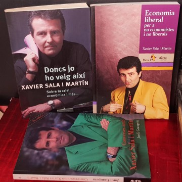 Lot 3 llibres de Xavier Sala i Martín.