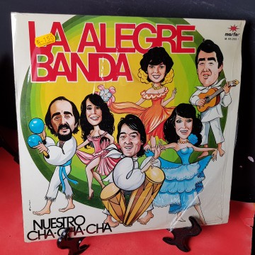 La alegre banda nuestro chachachá vinilo LP 1 €