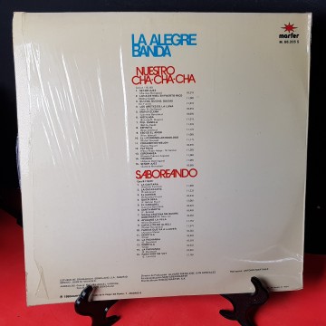 La alegre banda nuestro chachachá vinilo LP 1 €