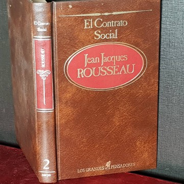 El contrato social, Jean Jacques Rousseau.