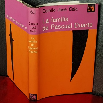 La familia de Pascual Duarte, Camilo José Cela.