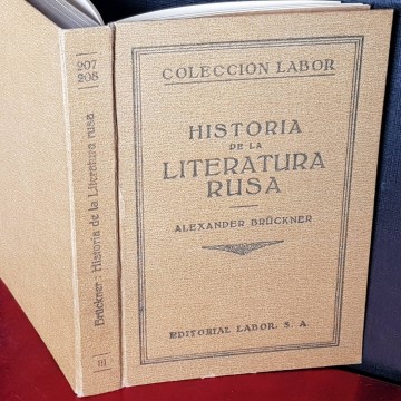 Historia de la literatura rusa, Alexander Brückner.