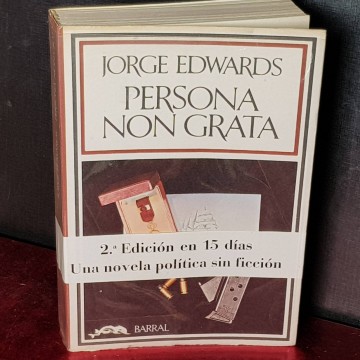 Persona non grata, Jorge Edwards.