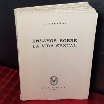 Ensayos sobre la vida sexual, Gregorio Marañón.